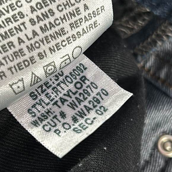 Joe's Jeans Bootcut flared Taylor Dark Wash MID Rise jeans sz 30 - Picture 5 of 9